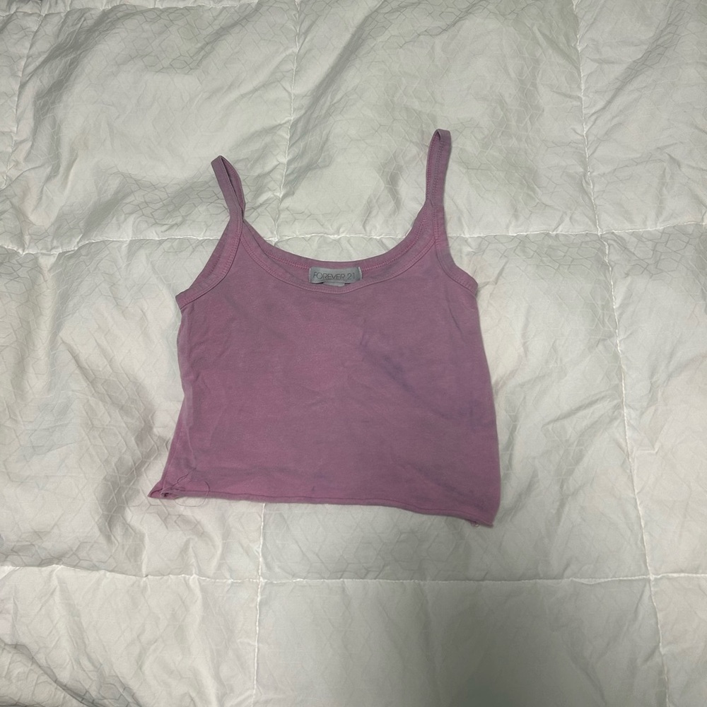 Cropped tank top